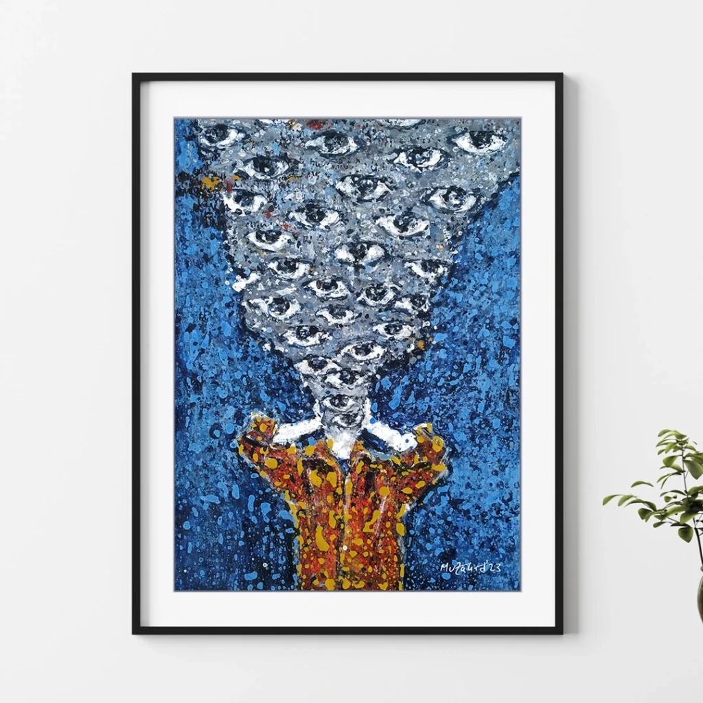 the-scream-Artist-Muzahid